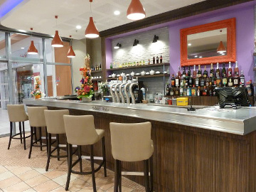 vue du bar du bistrot 2 Pauline à Chemillé